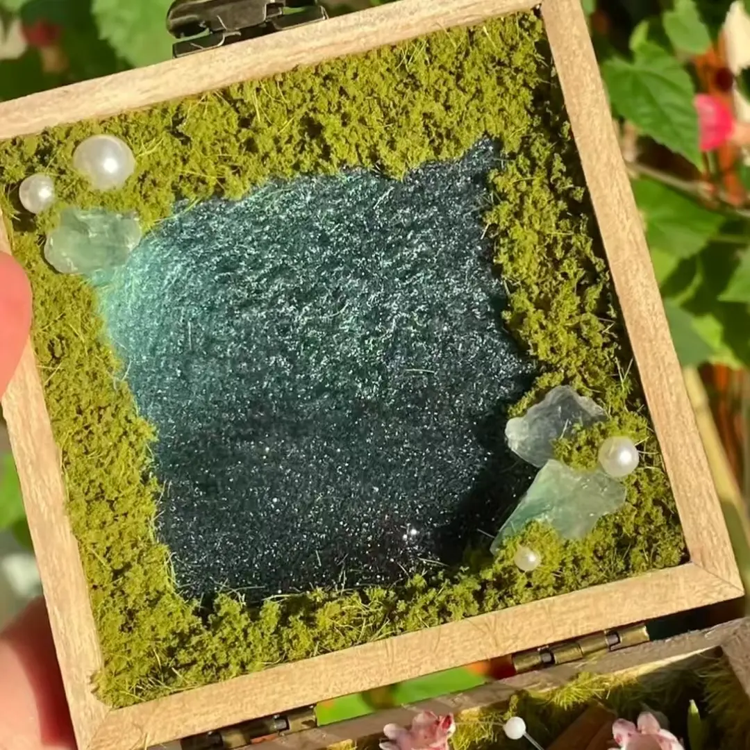Fantasy Box handmade crystal butterfly craft image